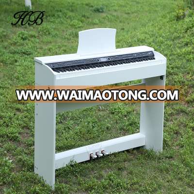 upright 88 key digital piano with midi interface , electronic piano touch response keys , electric piano China